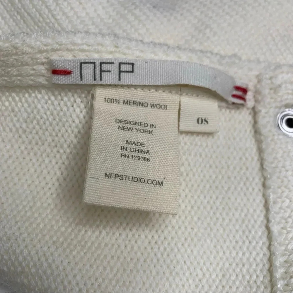 Nfp Studio Snap Neck Warmer 100% Merino Wool — image 2 of 6